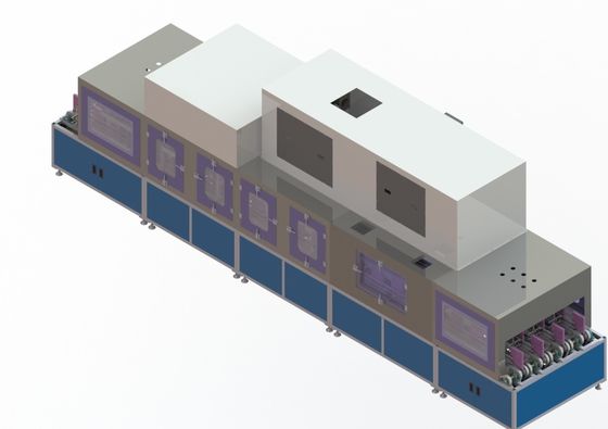 Автоматическая производственная линия 18PPM/Min литий-ионного аккумулятора для квадратной чистки батареи