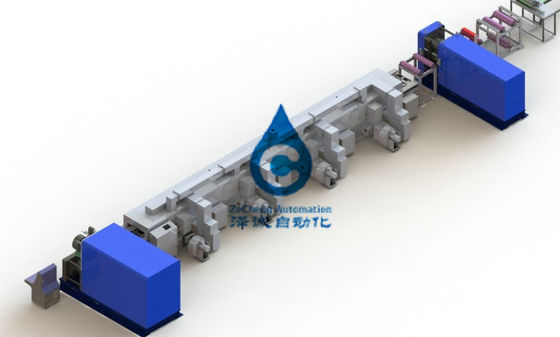 Производственная линия крена плиты 80KW составная для батареи цинка серебра марганца лития