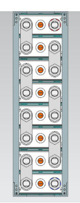 Батарея цинка никеля батареи 12V120Ah цинка ni 8PCS составная