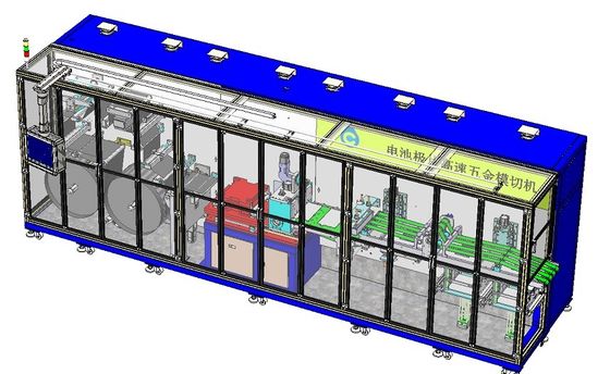Высокоскоростной металл 30PPM умирает автомат для резки 220V для части поляка батареи