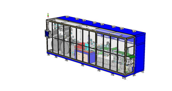 Высокоскоростной металл 30PPM умирает автомат для резки 220V для части поляка батареи